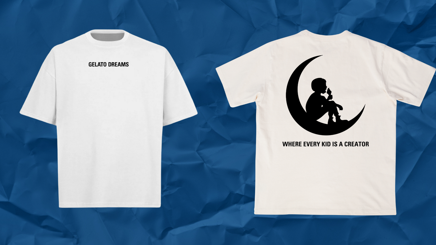 short sleeve t-shirt (where every kid is a creator)